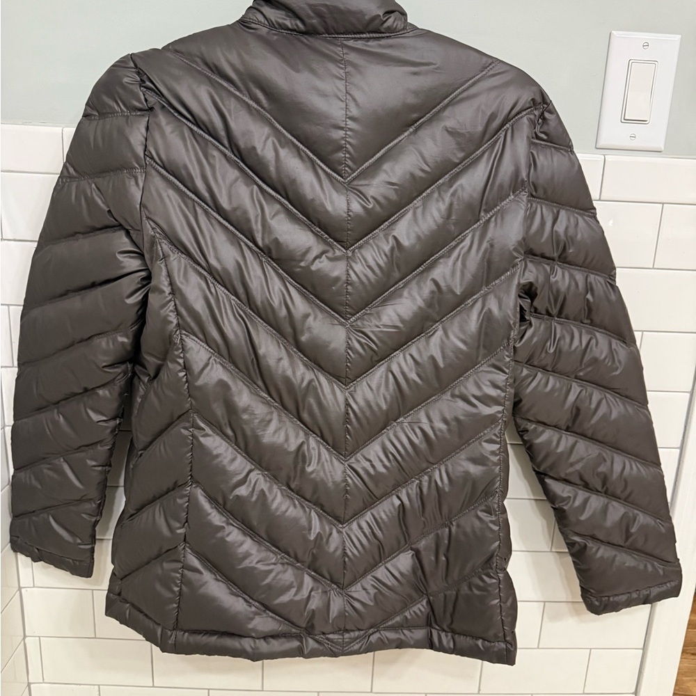 Haven Women's Down Puffer Jacket metallic gray/taupe - Picture 3 of 7
